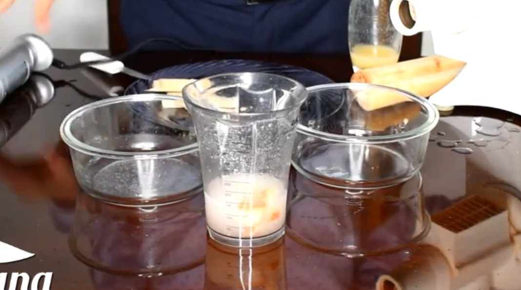 ANTICANCERIGENO JUGO DEL VASTAGO DE PLATANO 
