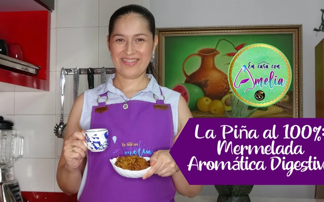Aromatica y mermelada de piña