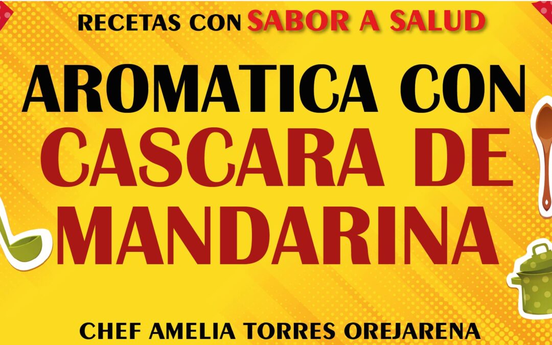 AROMÁTICA CON CASCARA DE MANDARINA