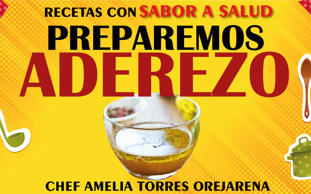 ADEREZO PARA ACOMPAÑAR ALIMENTOS