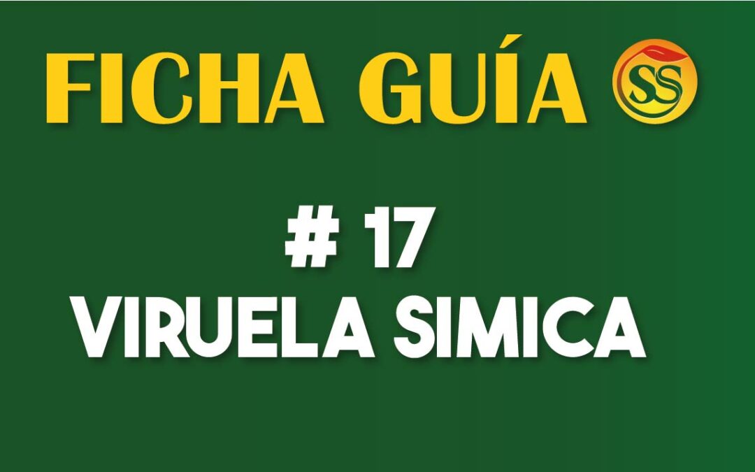FICHA-GUÍA # 17 – Viruela Símica – Enero-2023