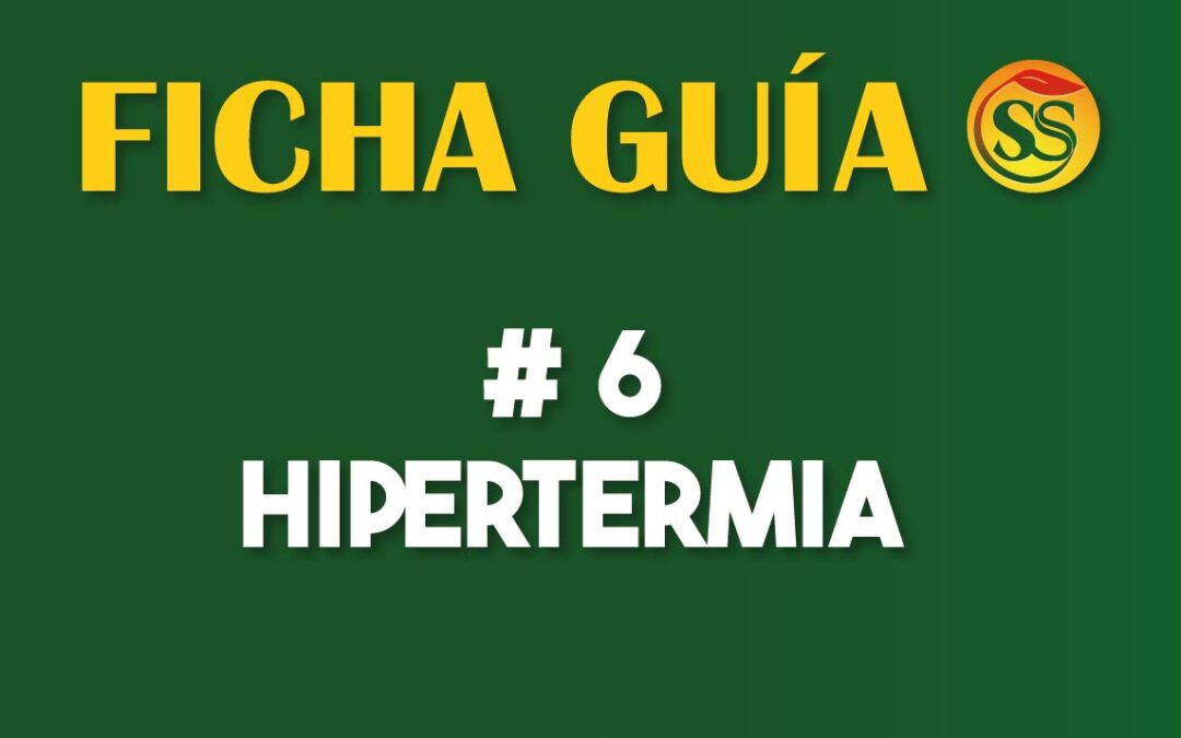 FICHA-GUÍA # 6 – Hipertermia – Enero-2023